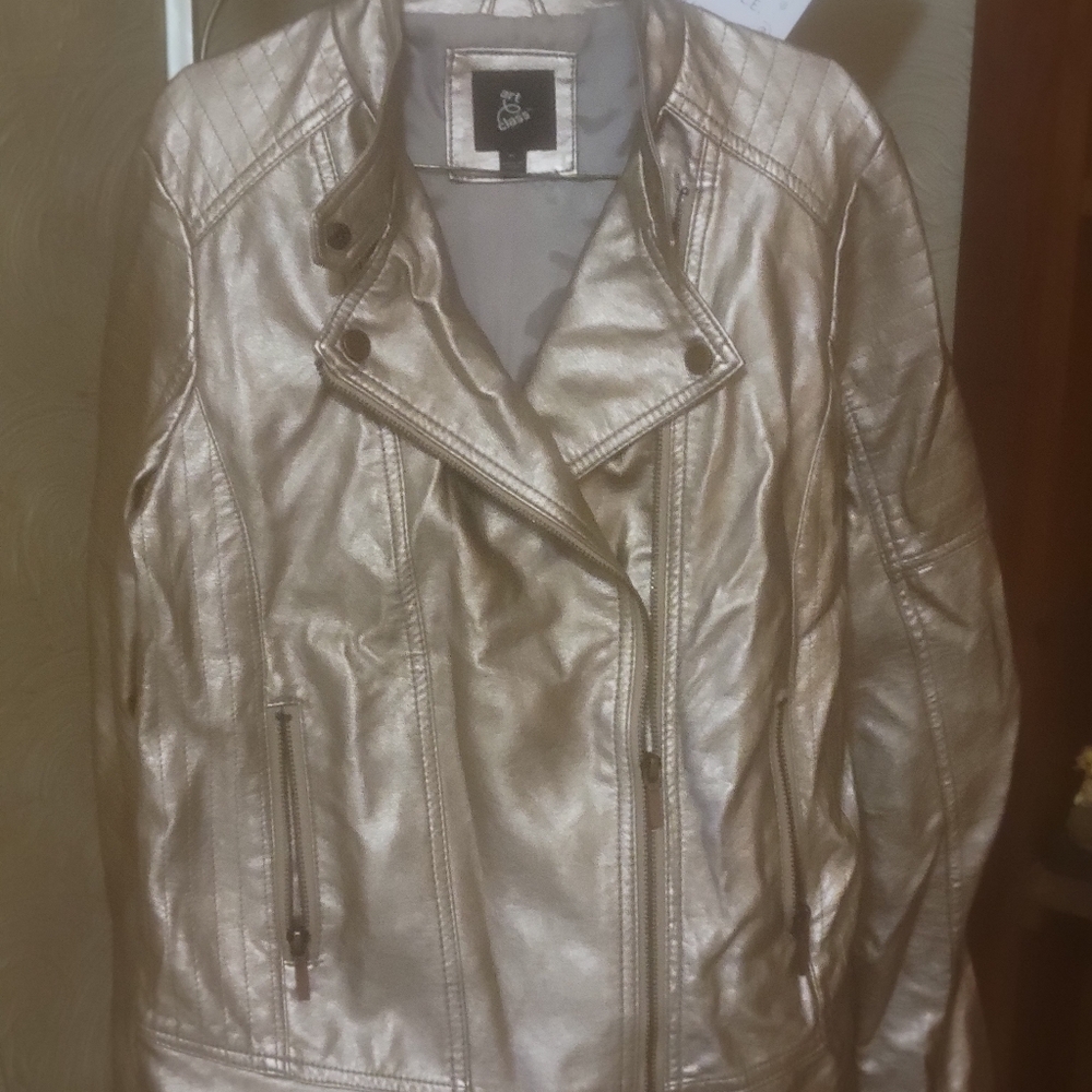 Gold XL Fashion Jacket (Please Read)